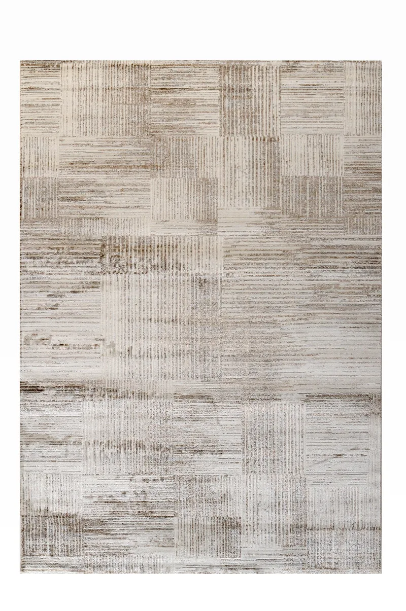 Χαλί BEYOND 75252-ΜΠΕΖ-ΚΑΦΕ Tzikas Carpets 200x290