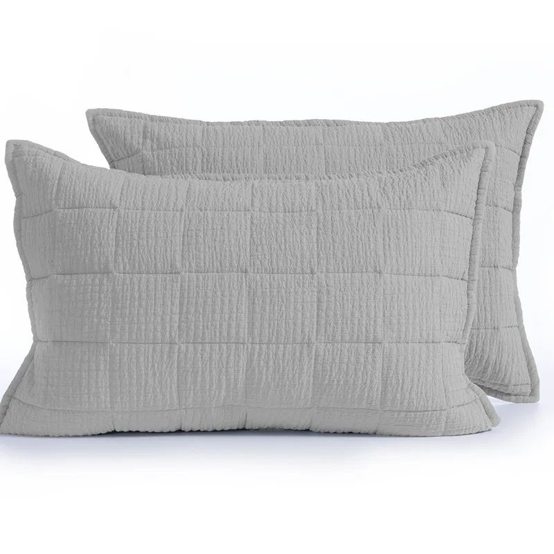 Μαξιλαροθήκες Ζεύγος 52X72 Nef Nef Olympia Grey (52x72)