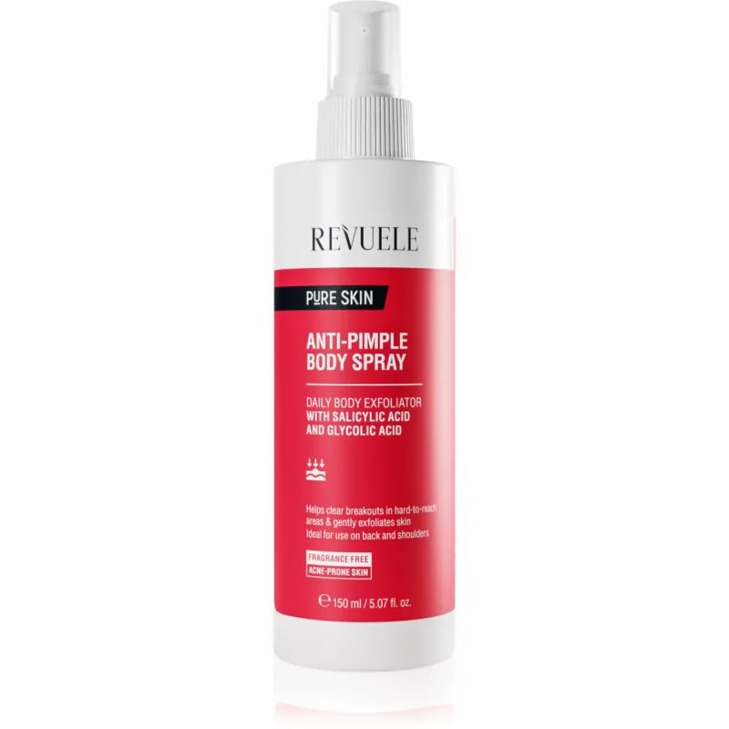Revuele Pure Skin Anti-Pimple Σπρεϊ σώματος κατά της ακμής 150 ml