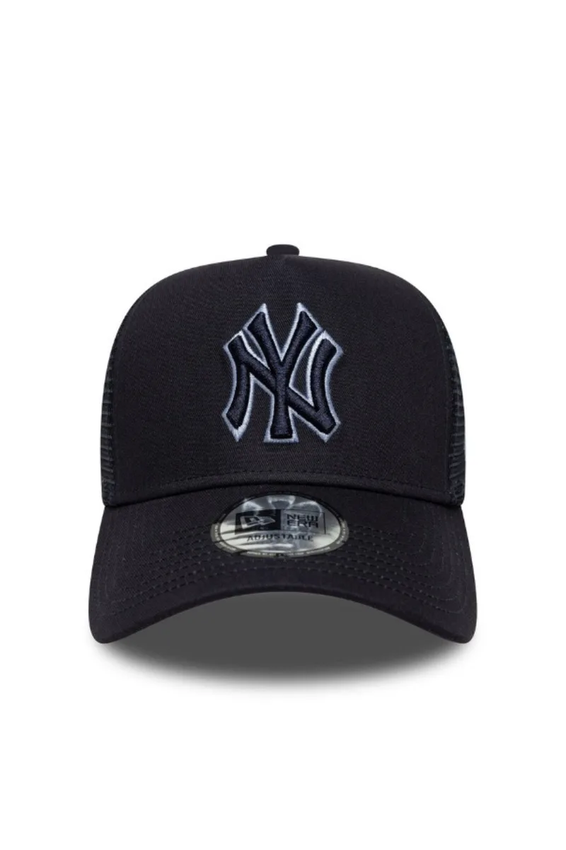 New Era NY Yankees Outline Trucker Καπέλο - Navy-60771717-BLUE
