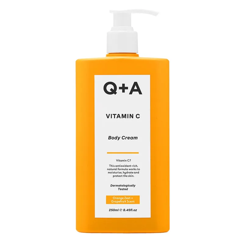 Q+A Vitamin C Body Cream (250ml)