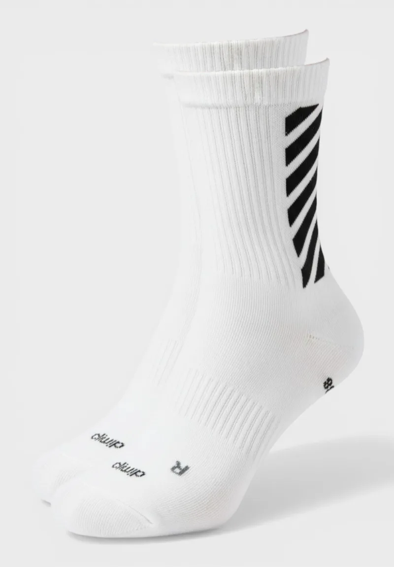 Αθλητικές Κάλτσες Unisex Dimi Socks Sport Anti-Bacterial Λευκό DS17005-2-Λευκό