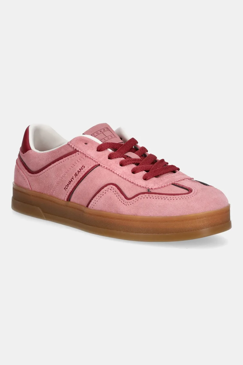 Σουέτ sneakers Tommy Jeans THE GREENWICH