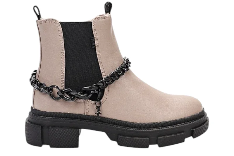 Μποτάκια Mexx Kyveli MXTY010002W-Taupe Γυναικείο