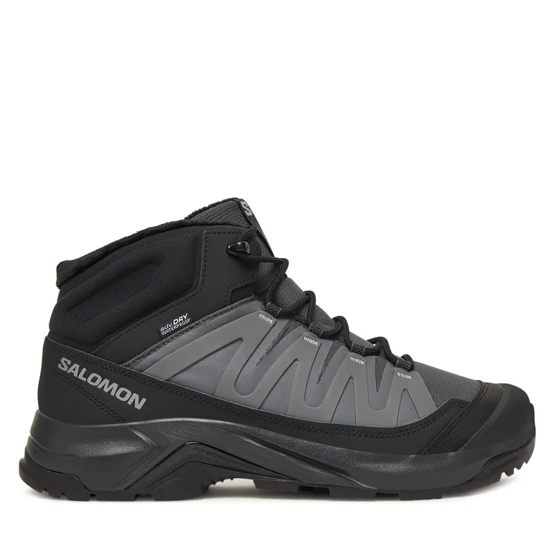 Παπούτσια πεζοπορίας Salomon X-Adventure Coldrush Waterproof L47856000 Γκρι