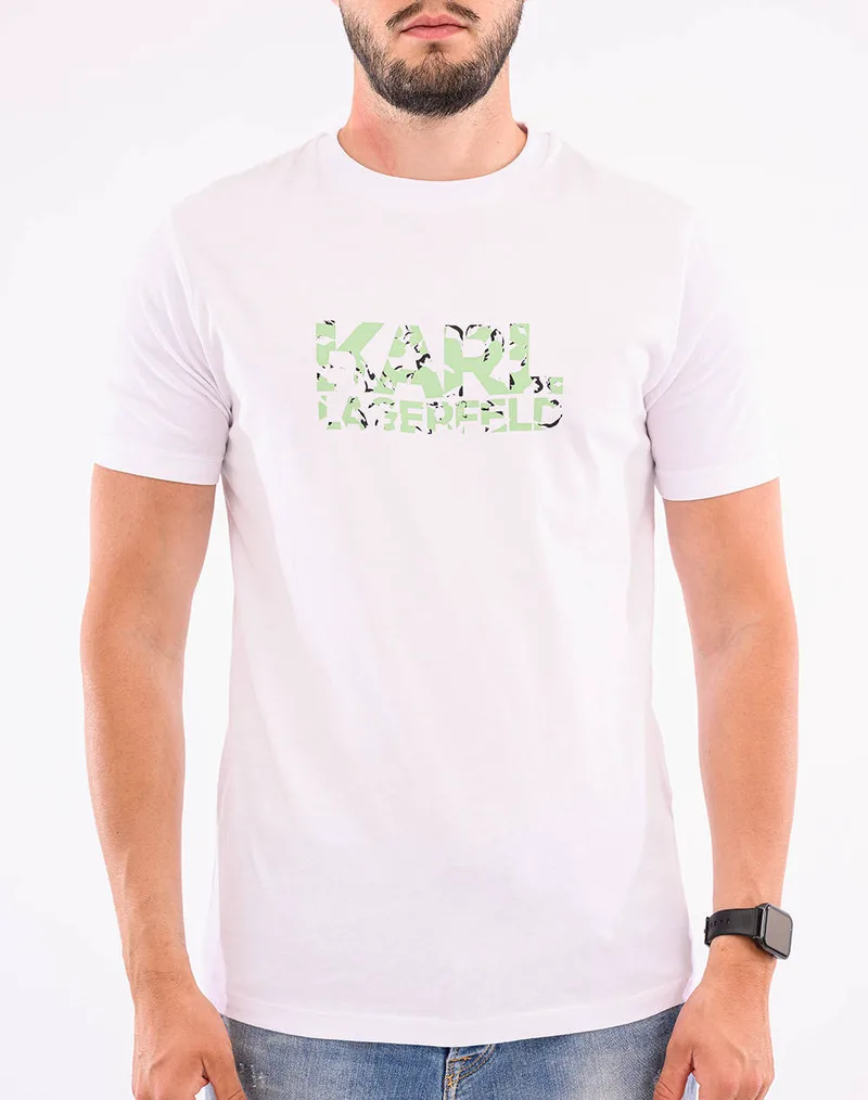 KARL LAGERFELD T-SHIRT CREWNECK 755042-552224-10 White