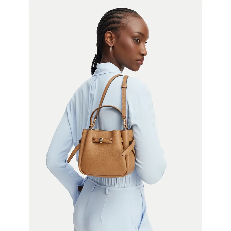 Τσάντα Tory Burch Romy 179988 Καφέ