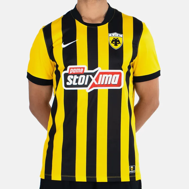 Nike AEK FC 2025/26 Home Ανδρική Ποδοσφαιρική Φανέλα (9000251134_5017)