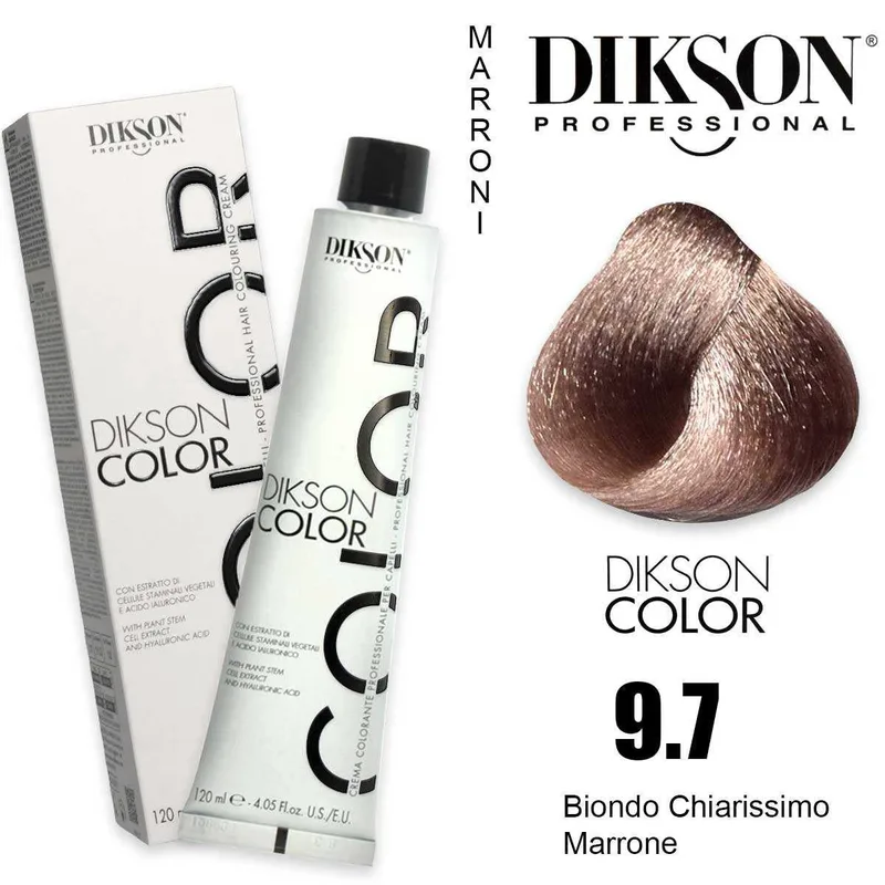 Dikson Dikson color 120 ml 9.7 very light blond brown