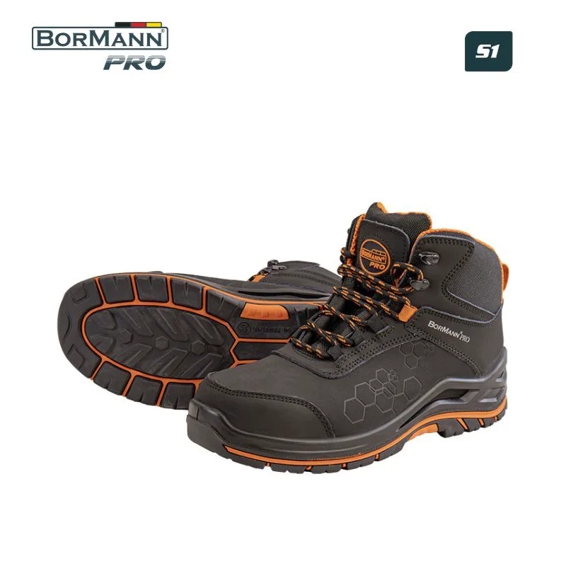 BORMANN Pro BPP8229 Μποτάκι Ασφαλείας S1 SR Cordova No 45 073574