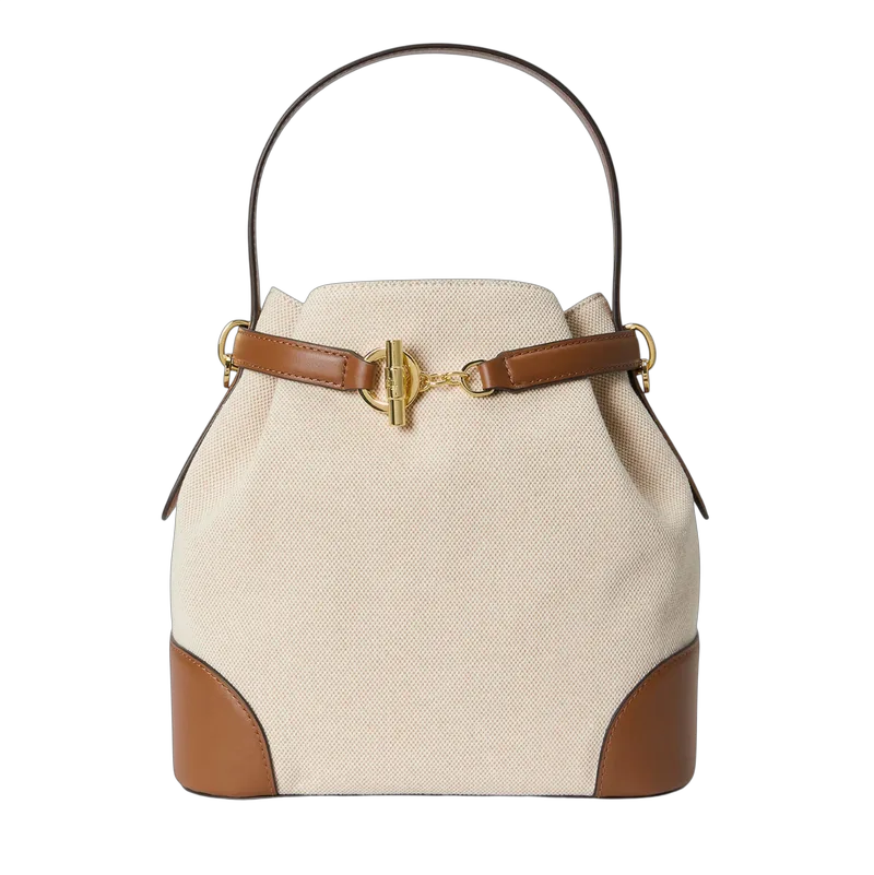 Γυναικεία Bucket Τσάντα Καφέ Ralph Lauren 431P04294005-TAN