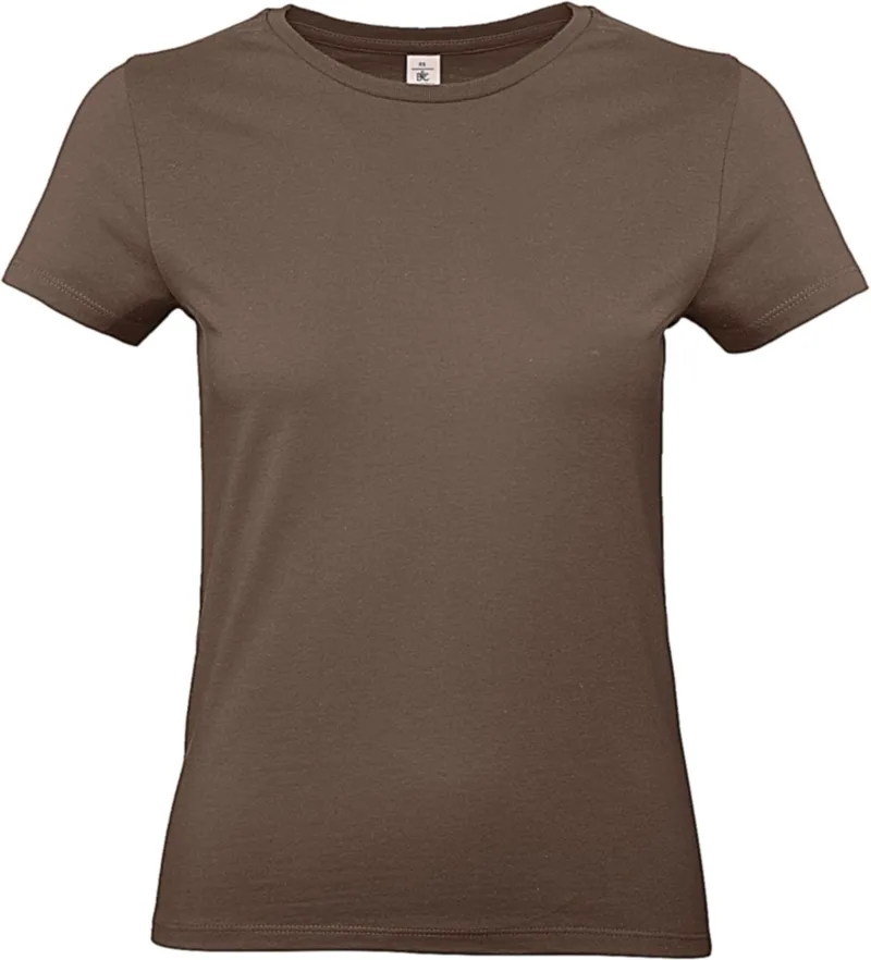 Γυναικείο T-Shirt TW04T B & C E190 Chocolate