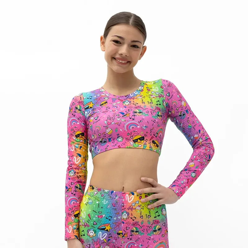 Rainbow Long Sleeve Top