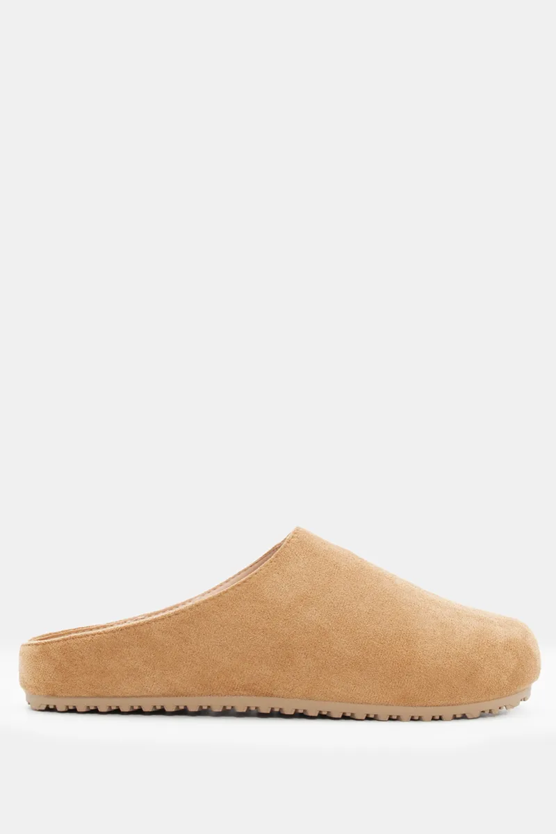 Clogs Σαμπό Flat - Κάμελ
