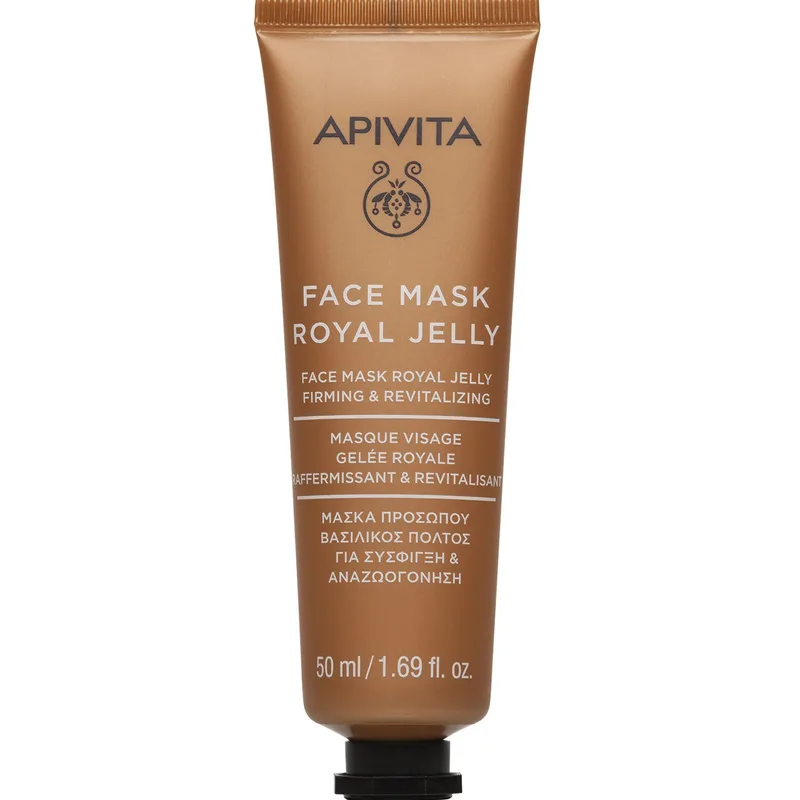 Apivita Firming & Revitalizing Royal Jelly Face Mask Μάσκα Προσώπου με Βασιλικό Πολτό για Σύσφιγξη & Αναζωογόνηση 50ml