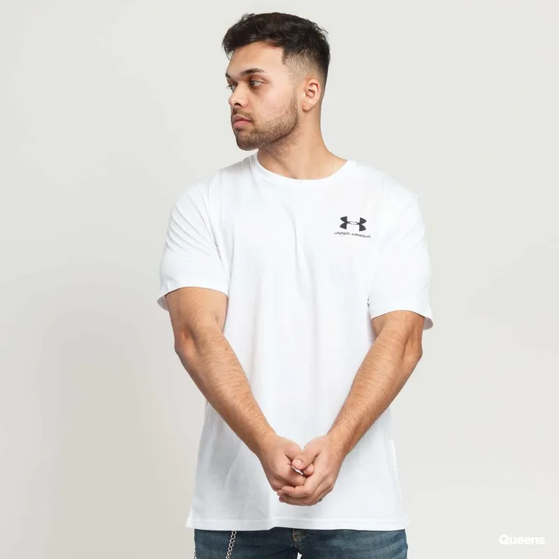 T-shirt Under Armour Sportstyle Left Chest SS Tee White M