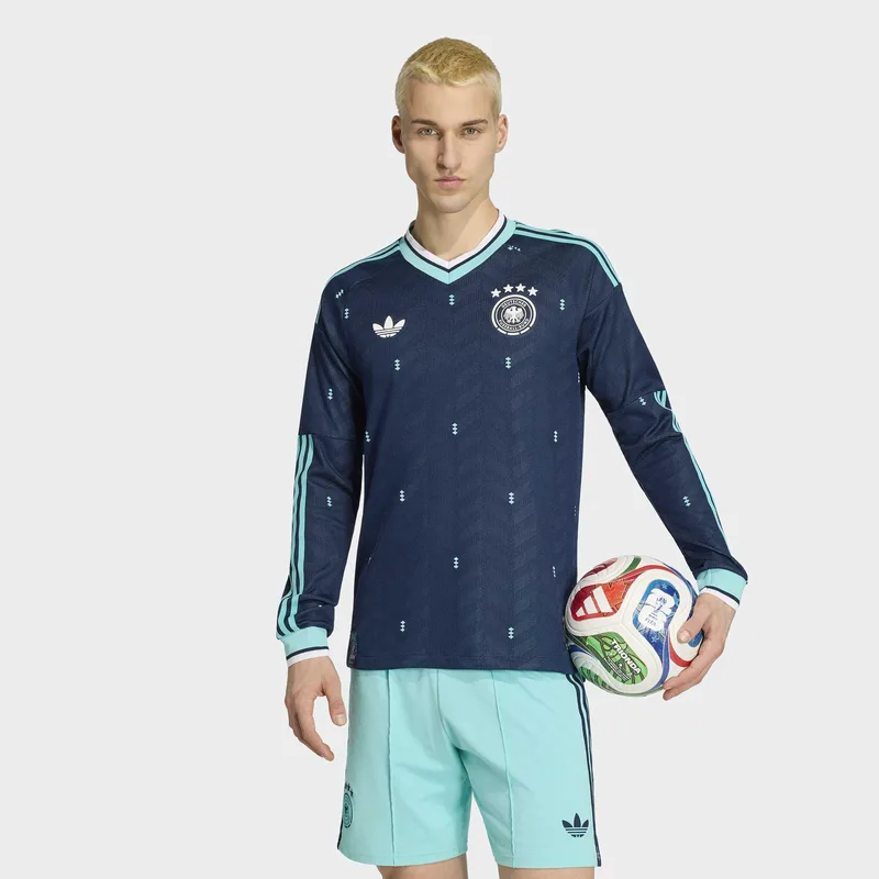 adidas Εθνική Γερμανίας 2026 Away Authentic Ανδρική Ποδοσφαιρική Φανέλα με Μακρύ Μανίκι (9000277278_24364)