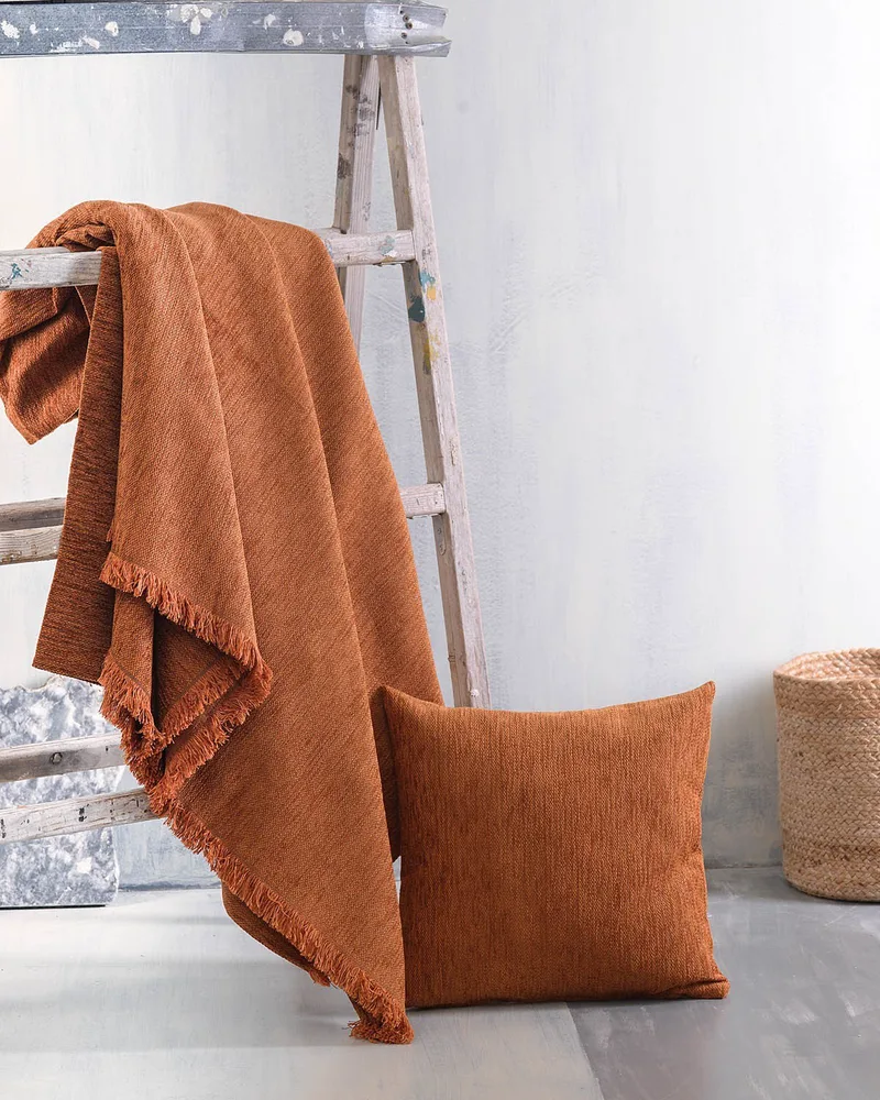Ριχτάρι Τριθέσιου Rythmos Essie Terracotta 180x280