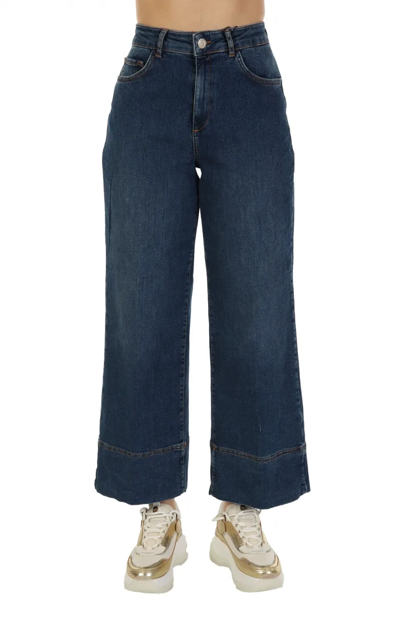 MARELLA EMME ΠΑΝΤΕΛΟΝΙ 5ΤΣΕΠΟ JEANS KENTIA ΡΕΒΕΡ ΜΠΛΕ