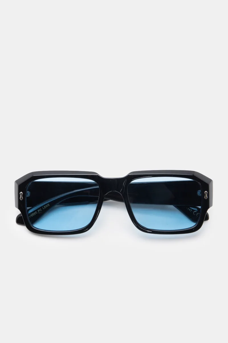Γυαλιά Ηλιού Geometric Square Bold Frame - Μπλε