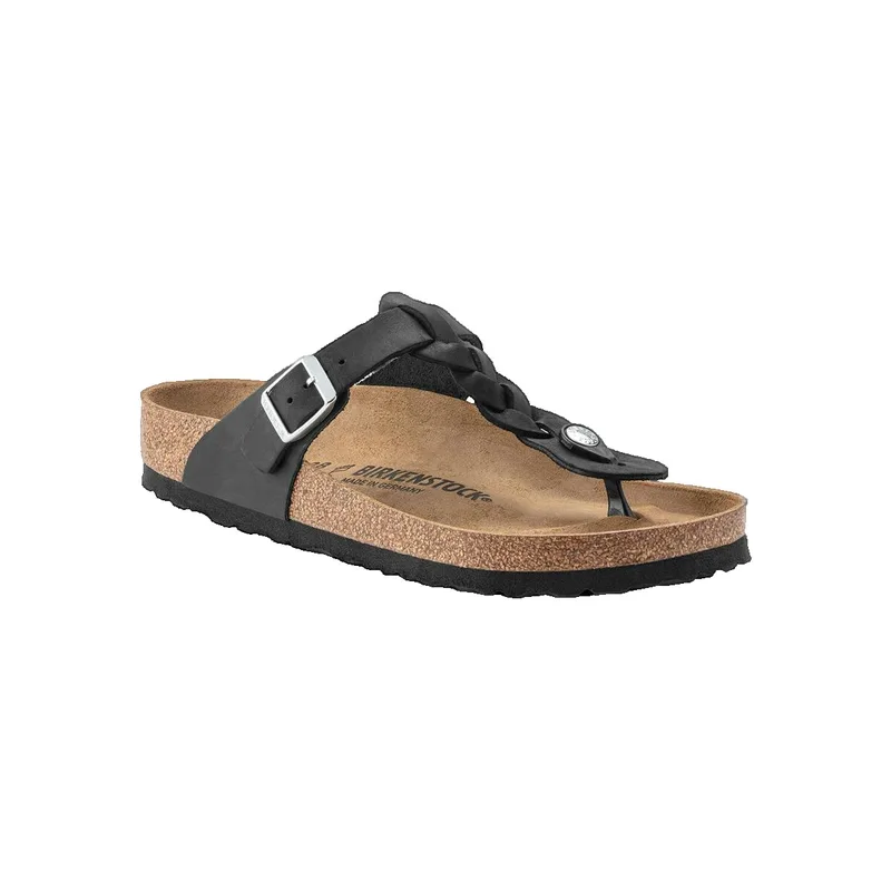 Σανδάλια χωρίς τακούνι BIRKENSTOCK Gizeh Oiled Etroite