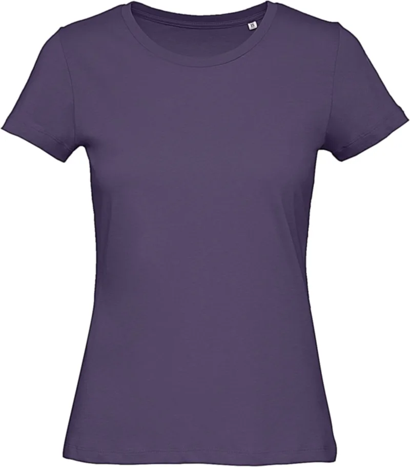 Γυναικείο T-Shirt TW043 B&C από 100% Οργανικό Βαμβάκι Urban Purple