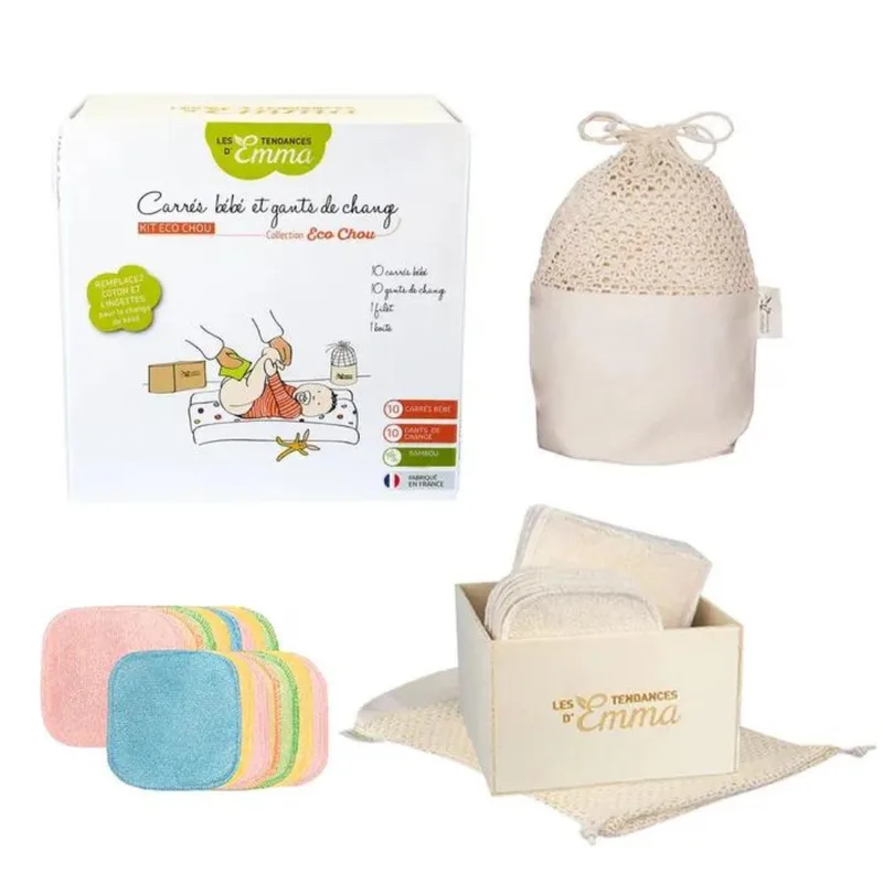 Les Tendances D'Emma Eco Kit Cabbage Wood Bamboo Colors