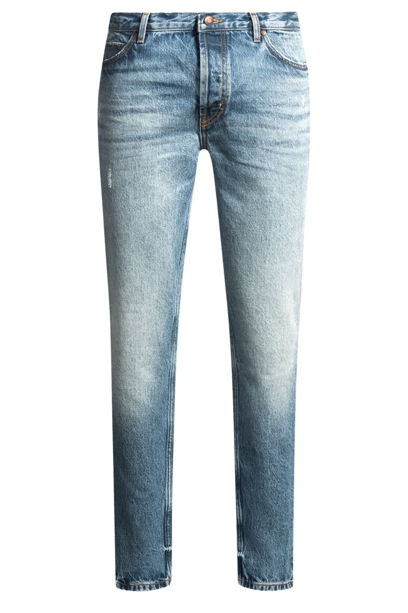 HUGO ΠΑΝΤΕΛΟΝΙ JEANS HUGO 634 TAPERED FIT ΑΝΟΙΧΤΟ ΜΠΛΕ
