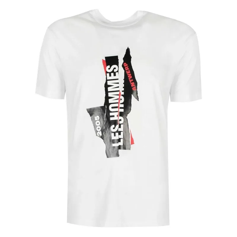 T-shirt με κοντά μανίκια Les Hommes LJT224-710P | Logo