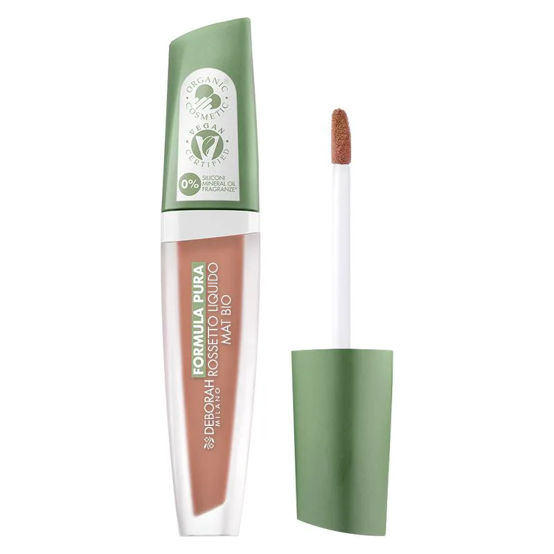 Deborah Pure Formula Liquid Lipstick Mat Bio 03 - Rosewood
