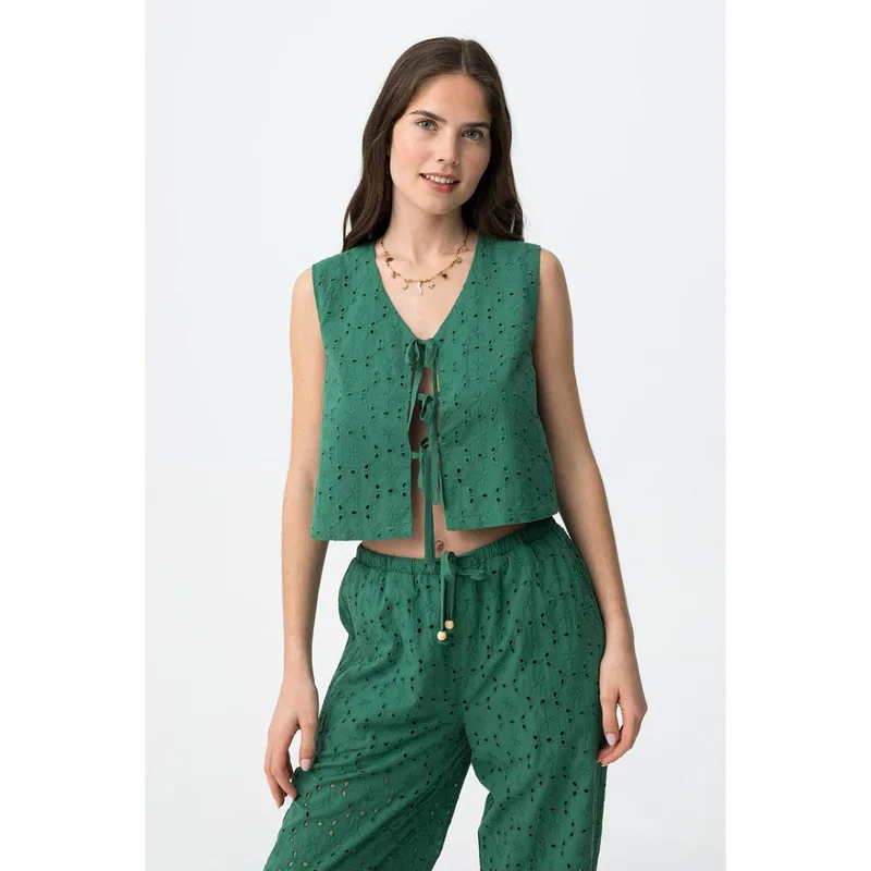 Μπλούζα υφασμάτινη κορίτσι Tiffosi-10065372-881-Green