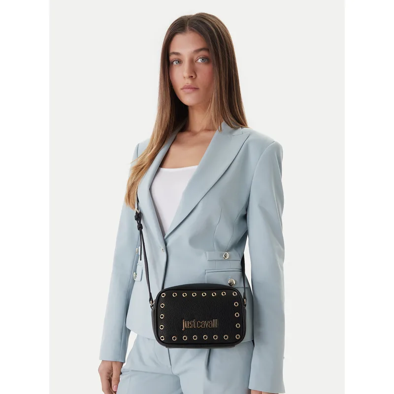 Τσάντα Just Cavalli 80RA4BU3 ZSB81 Μαύρο