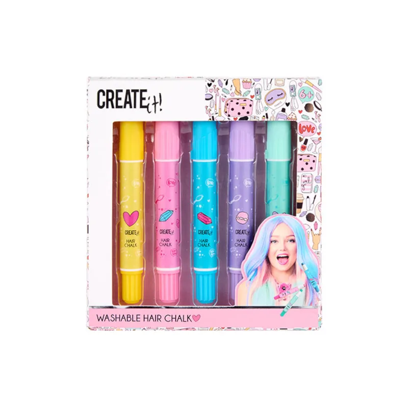 5 Στυλό Βαφής Για Μαλλιά – 84573 Create It!