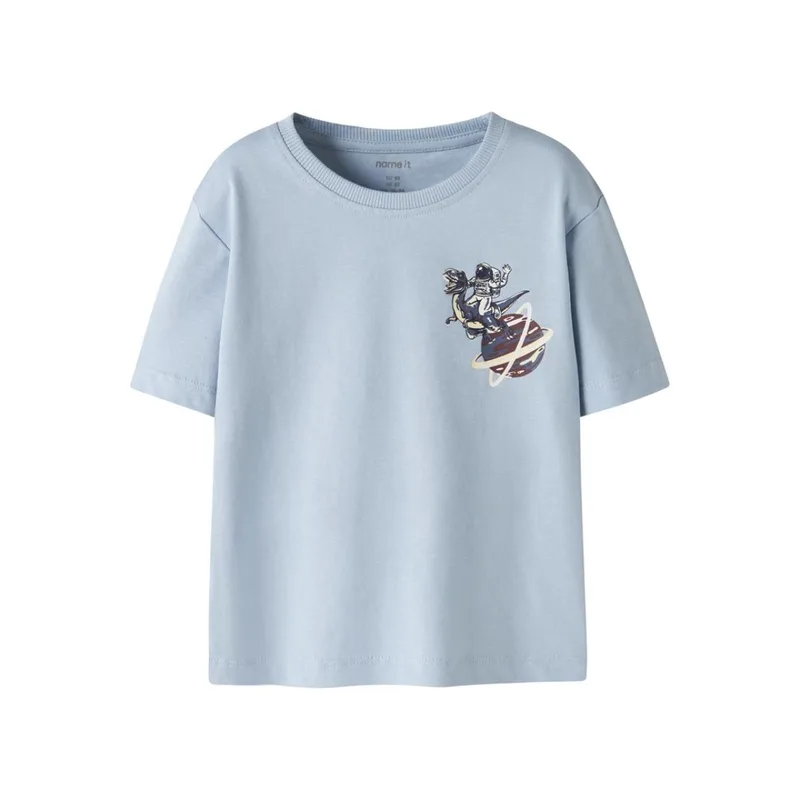 Μπλούζα μακό αγόρι name it-13241567-Blue Fog