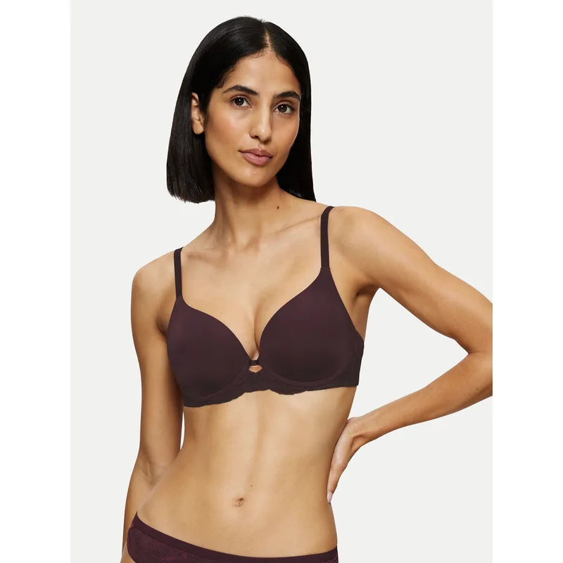 Triumph Σουτιέν με μπανέλα Amourette Charm 10214459 Μπορντό
