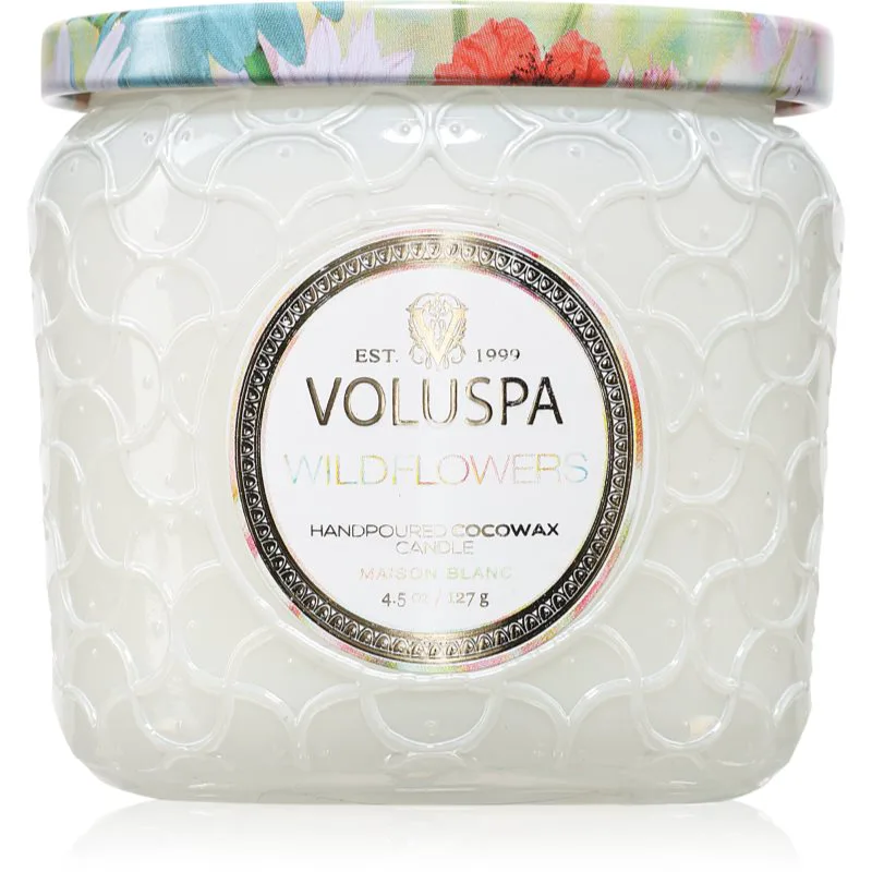 VOLUSPA Maison Blanc Wildflowers αρωματικό κερί 127 γρ