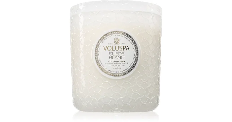 VOLUSPA Maison Blanc Seude Blanc scented candle 850 g