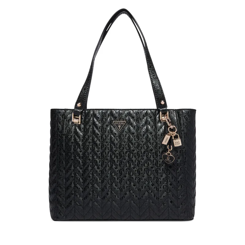 Τσάντα Guess Stacey HWGG97 41250 Μαύρο