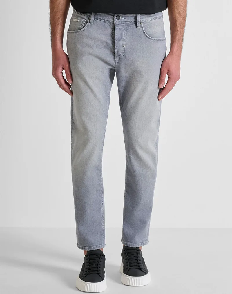 ANTONY MORATO PRE MMDT00264FA750640 JEANS ARGON SLIM ANKLE LENGHT FIT IN ICONIC MAGIC GREY DENIM ΠΑΝΤΕΛΟΝΙ ΑΝΔΡΙΚΟ DT26475640W2220-9001 DenimGray