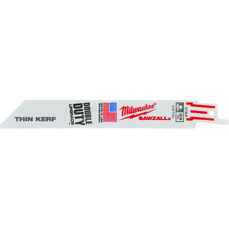 Λάμα Σπαθοσέγας Μέταλλου S922AF 1/8-3/16'' 150mm MILWAUKEE 5Τμχ