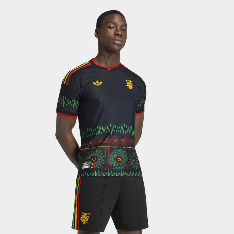 adidas Jamaica 26 X Bob Marley Away Authentic Ανδρική Ποδοσφαιρική Φανέλα (9000274353_1469)