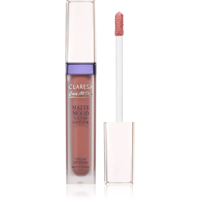 Claresa Care All Day Matte Mood Liquid Lipstick ματ υγρό κραγιόν απόχρωση 01 Joyful 7 ml