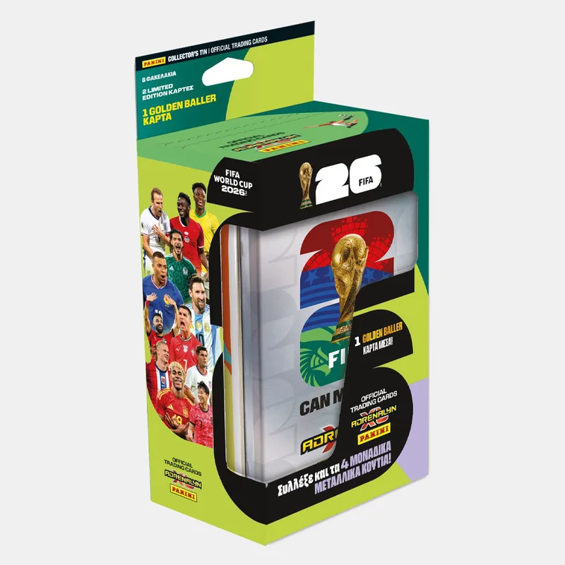 Panini World Cup 2026 Adren. Metal Classic Tin Unisex Συλλεκτικές Κάρτες (9000276700_1523)