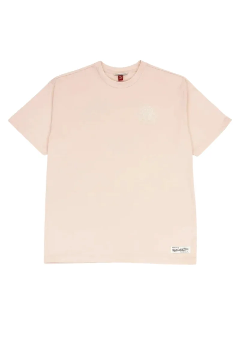 Mitchell & Ness Lover Boxy Tee - Ροζ-H-BTP-LOVERVGR-PINK