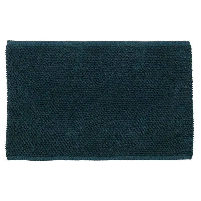 Ταπέτο Μπάνιου Αντιολισθητικό Polyester 60x90εκ. Delhi Dark Green Sealskin 800110 (Ύφασμα: Βαμβάκι 100%, Χρώμα: Πράσινο ) - sealskin - sl-800110