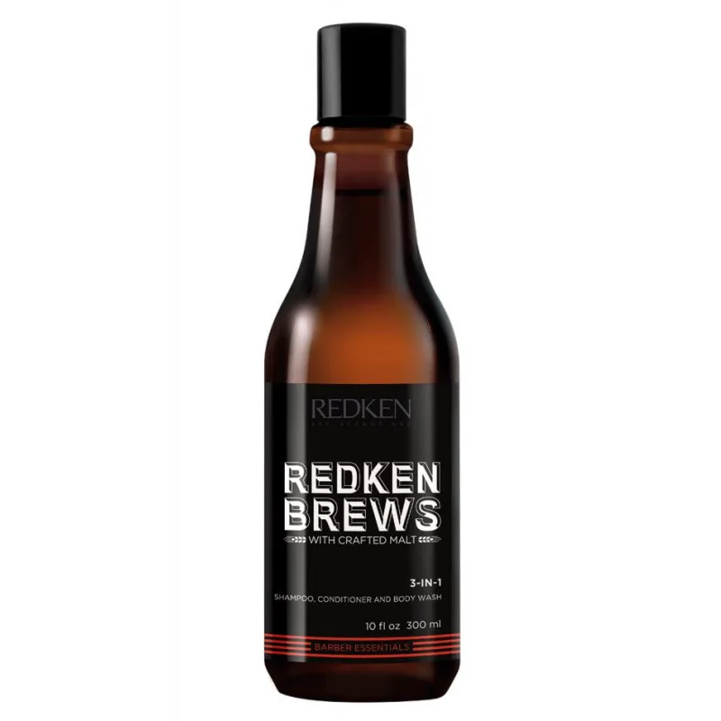 Redken Brews Σαμπουάν, Conditioner & Aφρόλουτρο 300ml