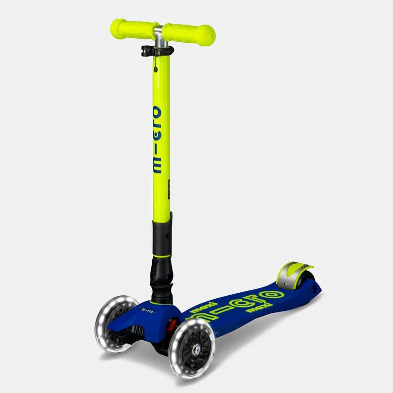 Micro Maxi Deluxe Foldable Neon LED Παιδικό Πατίνι (9000278279_94703)