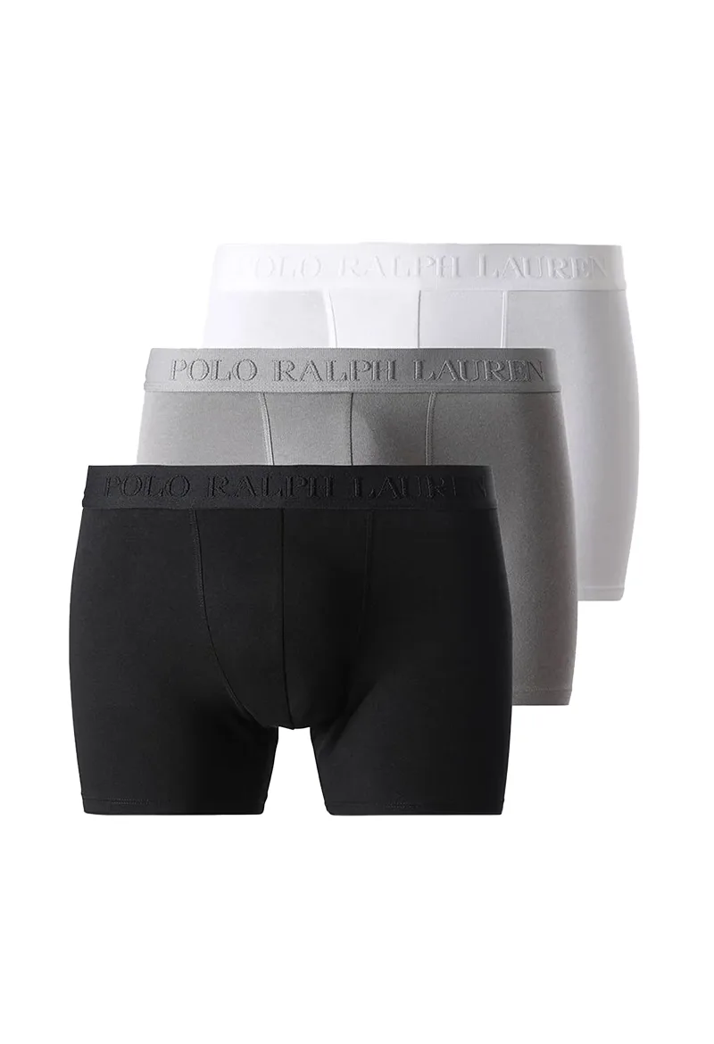 ΑΝΔΡΙΚΑ ΕΣΩΡΟΥΧΑ POLO RALPH LAUREN BOXER BRIEF 3 ΤΜΧ ΠΟΛΥΧΡΩΜΟ