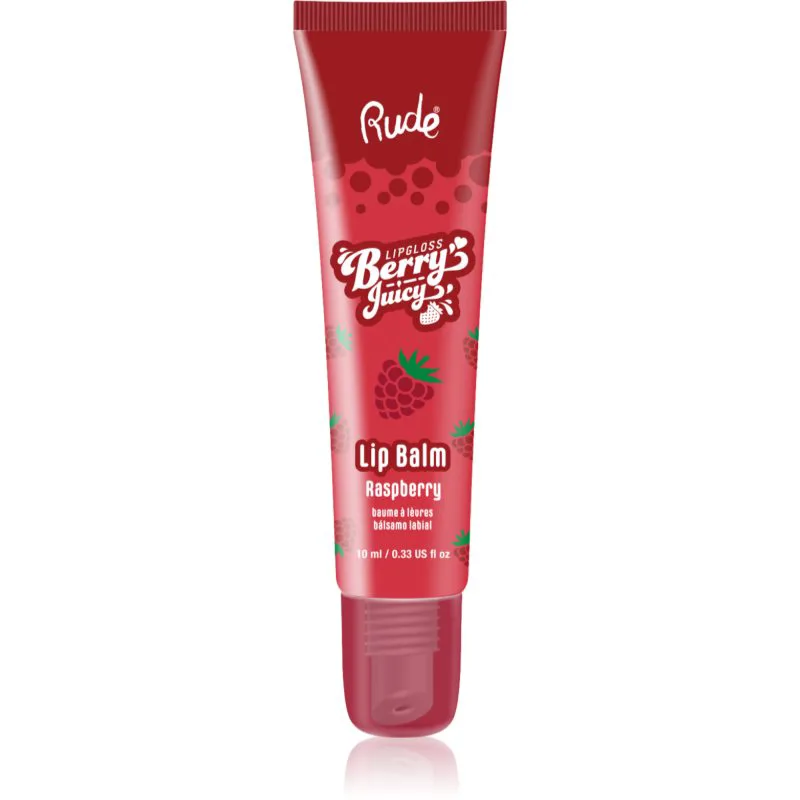 Rude Cosmetics Berry Juicy ενυδατικό βάλσαμο για τα χείλη απόχρωση Raspberry 10 ml