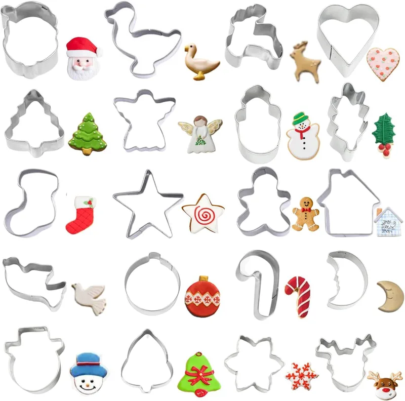 Mini Cookie Cutters Set of 20